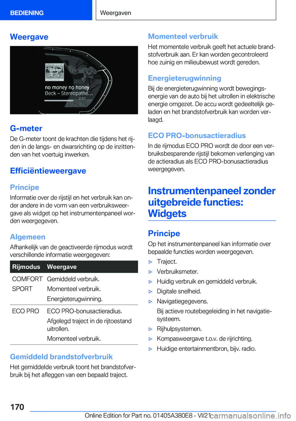 BMW 5 SERIES 2022  Instructieboekjes (in Dutch) �W�e�e�r�g�a�v�e
�G�-�m�e�t�e�r
�D�e��G�-�m�e�t�e�r��t�o�o�n�t��d�e��k�r�a�c�h�t�e�n��d�i�e��t�i�j�d�e�n�s��h�e�t��r�i�jj �d�e�n��i�n��d�e��l�a�n�g�s�-��e�n��d�w�a�r�s�r�i�c�h�t�i�n�g��