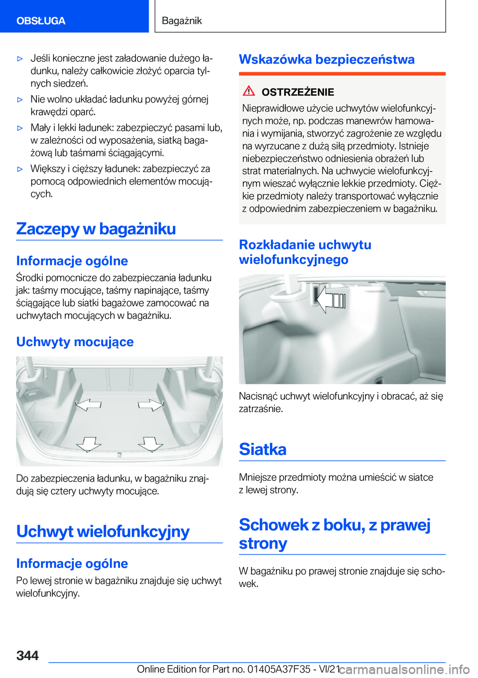 BMW 5 SERIES 2022  Instrukcja obsługi (in Polish) 'x�J�e�l�i��k�o�n�i�e�c�z�n�e��j�e�s�t��z�a�ł�a�d�o�w�a�n�i�e��d�u9�e�g�o��ł�aj�d�u�n�k�u�,��n�a�l�e9�y��c�a�ł�k�o�w�i�c�i�e��z�ł�o9�y�