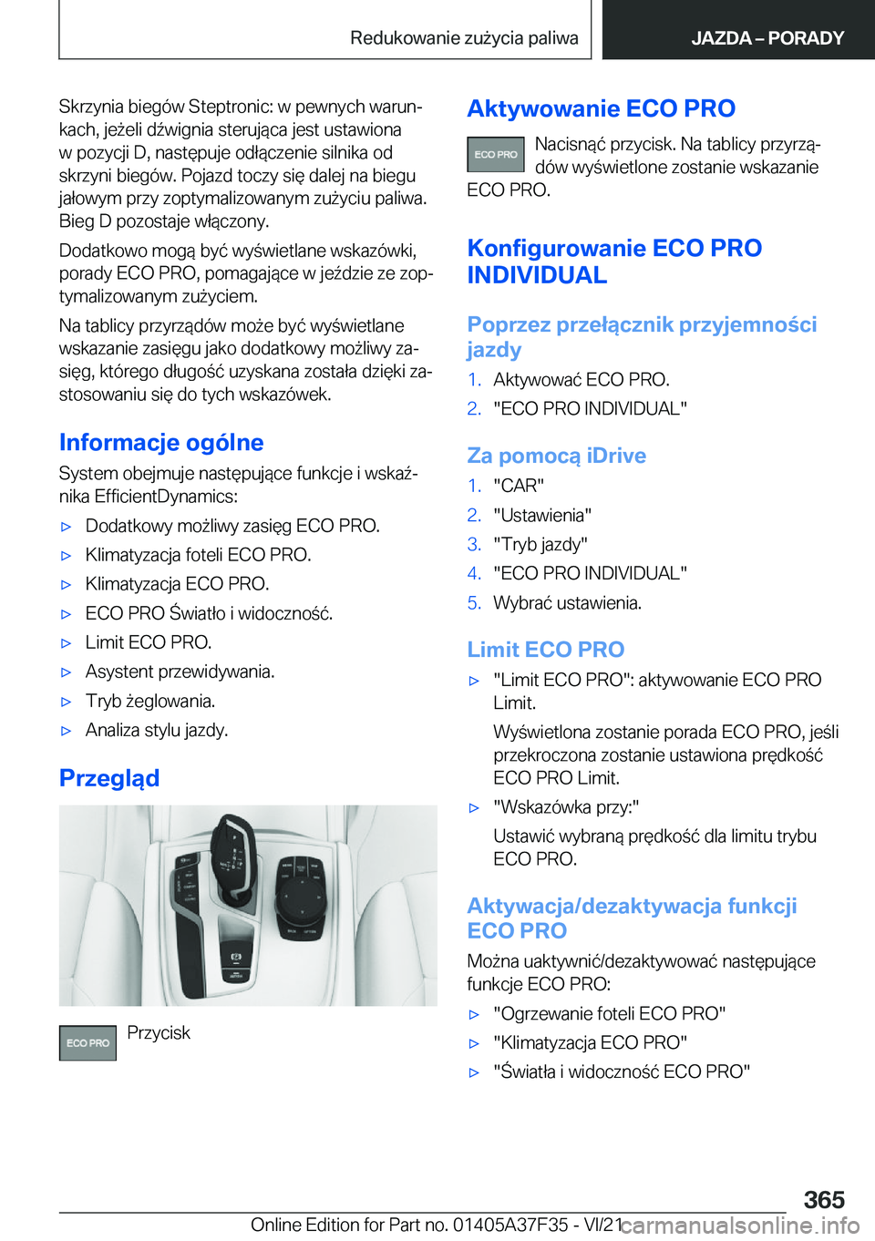 BMW 5 SERIES 2022  Instrukcja obsługi (in Polish) �S�k�r�z�y�n�i�a��b�i�e�g�