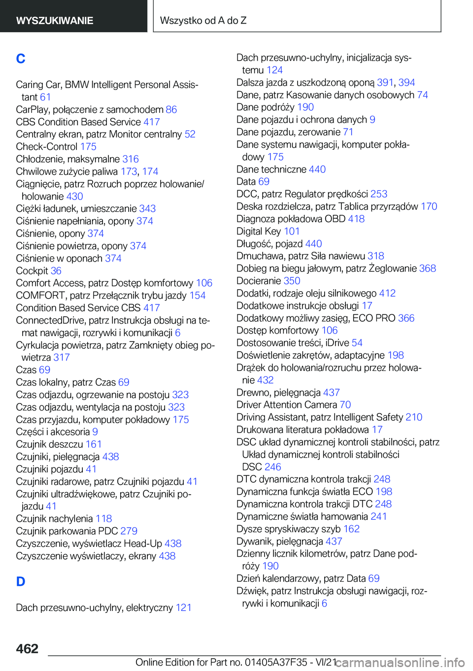 BMW 5 SERIES 2022  Instrukcja obsługi (in Polish) �C�C�a�r�i�n�g��C�a�r�,��B�M�W��I�n�t�e�l�l�i�g�e�n�t��P�e�r�s�o�n�a�l��A�s�s�i�sj �t�a�n�t� �6�1�
�C�a�r�P�l�a�y�,��p�o�ł�