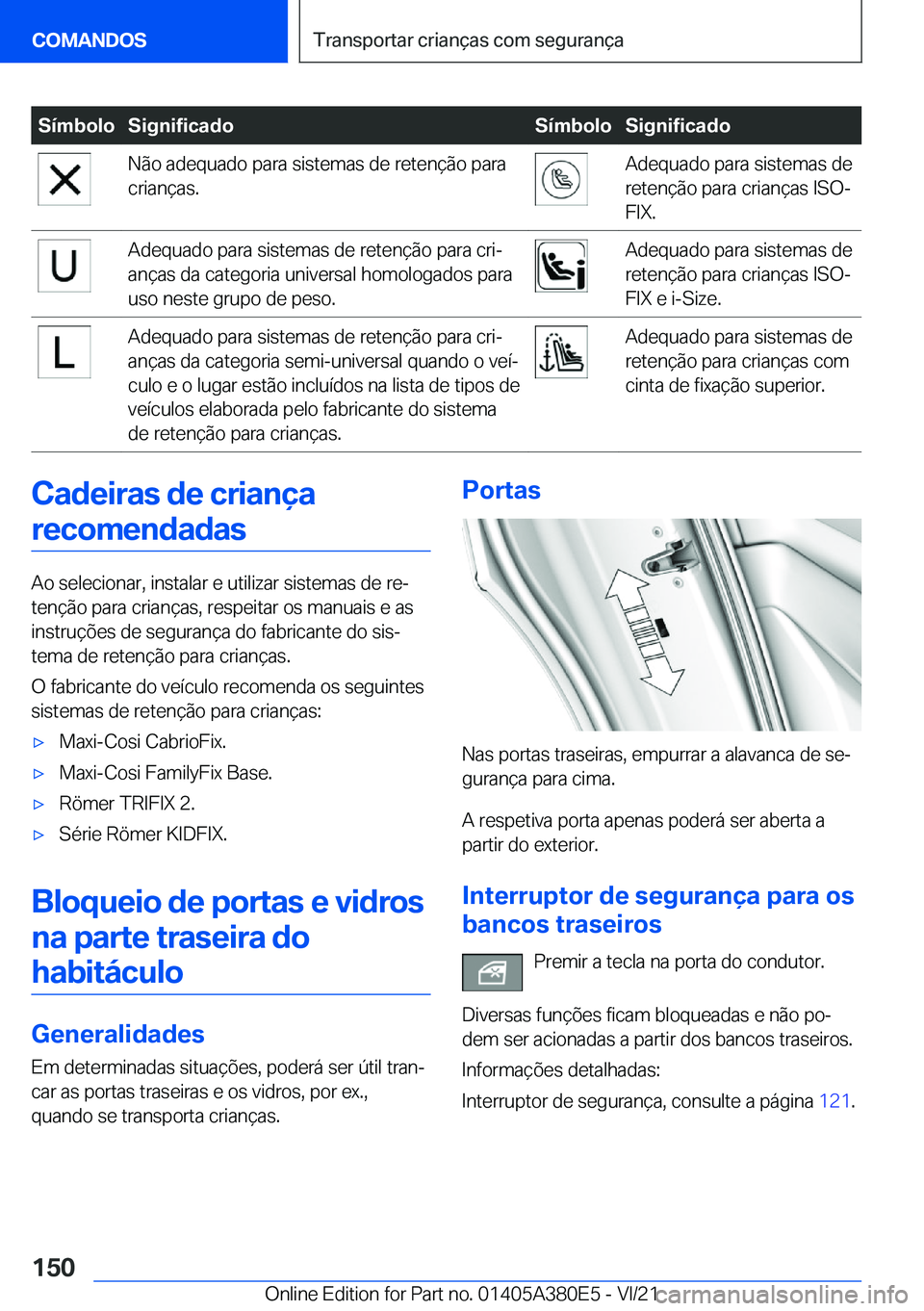 BMW 5 SERIES 2022  Manual do condutor (in Portuguese) �S�