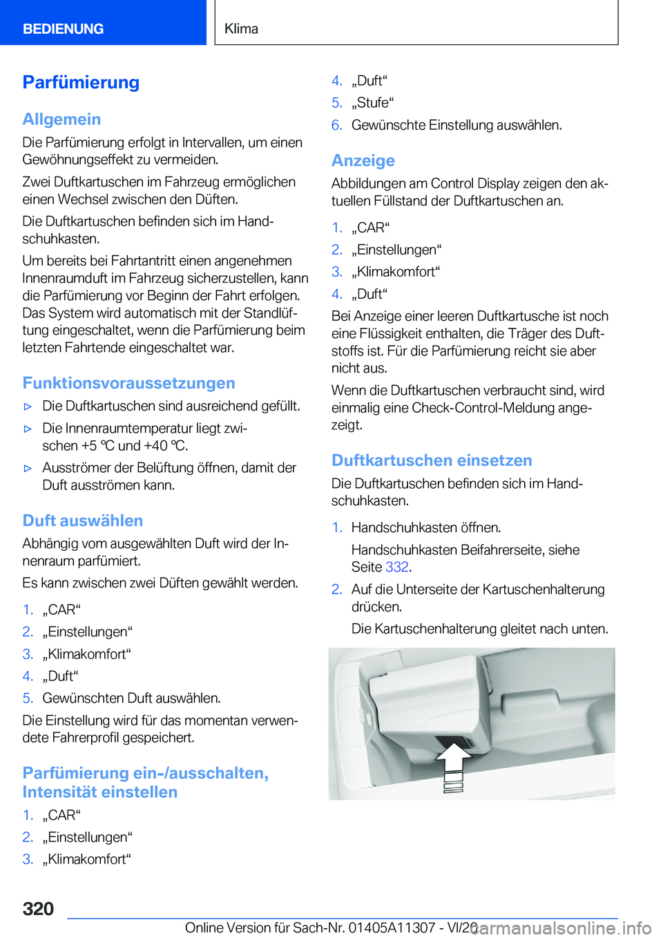 BMW 5 SERIES 2021  Betriebsanleitungen (in German) �P�a�r�f�