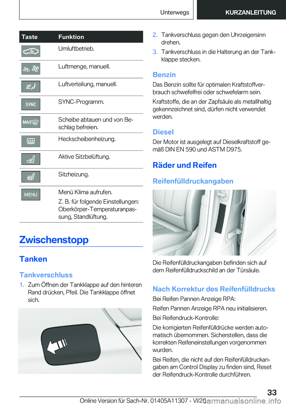 BMW 5 SERIES 2021  Betriebsanleitungen (in German) �T�a�s�t�e�F�u�n�k�t�i�o�n�U�m�l�u�f�t�b�e�t�r�i�e�b�.�L�u�f�t�m�e�n�g�e�,��m�a�n�u�e�l�l�.�L�u�f�t�v�e�r�t�e�i�l�u�n�g�,��m�a�n�u�e�l�l�.�S�Y�N�C�-�P�r�o�g�r�a�m�m�.�S�c�h�e�i�b�e��a�b�t�a�u�e�n�
