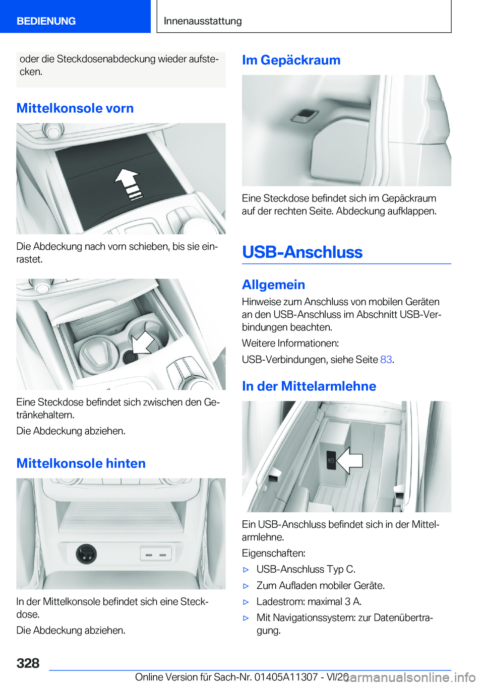 BMW 5 SERIES 2021  Betriebsanleitungen (in German) �o�d�e�r��d�i�e��S�t�e�c�k�d�o�s�e�n�a�b�d�e�c�k�u�n�g��w�i�e�d�e�r��a�u�f�s�t�ej
�c�k�e�n�.
�M�i�t�t�e�l�k�o�n�s�o�l�e��v�o�r�n
�D�i�e��A�b�d�e�c�k�u�n�g��n�a�c�h��v�o�r�n��s�c�h�i�e�b�e�n�