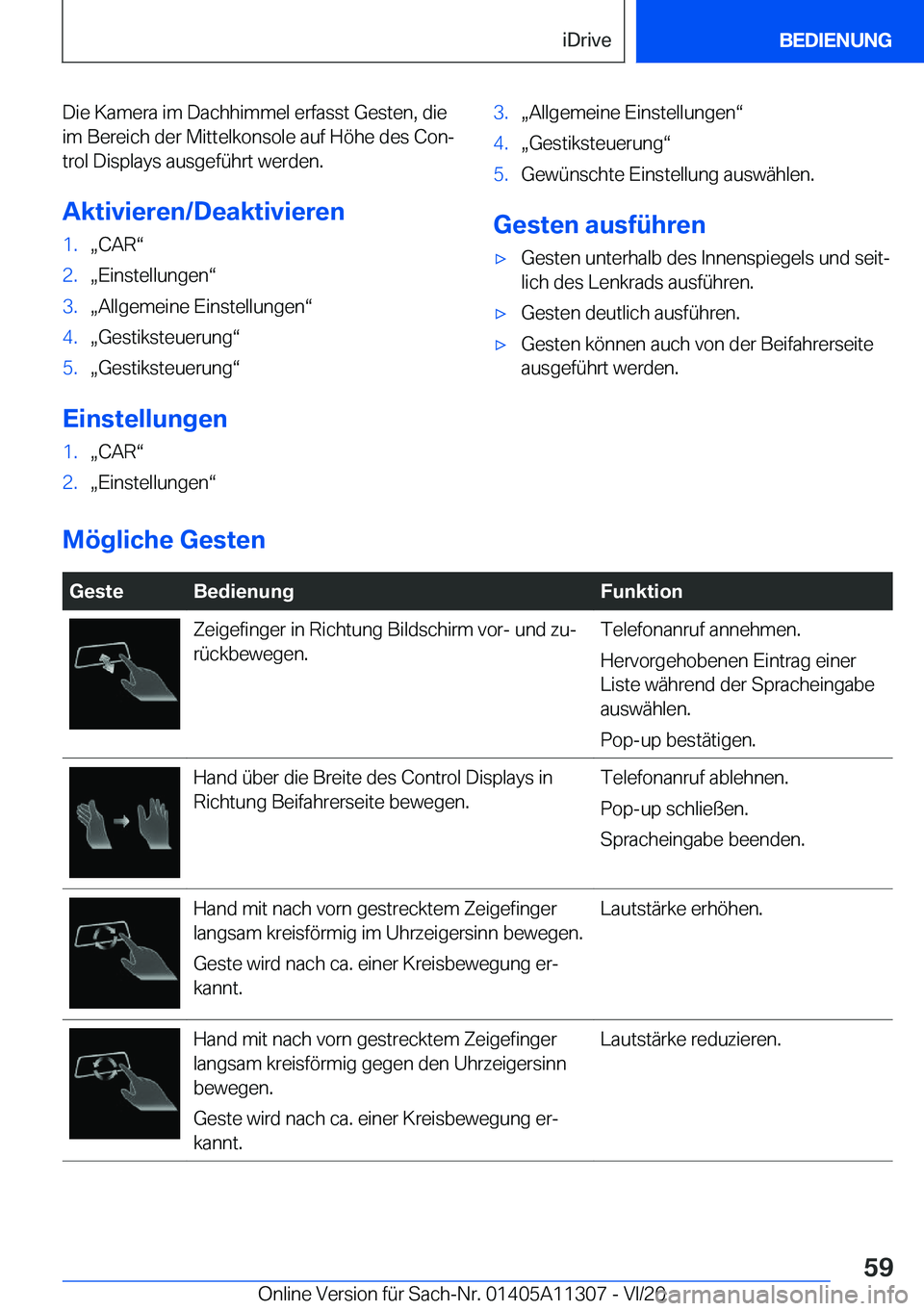 BMW 5 SERIES 2021  Betriebsanleitungen (in German) �D�i�e��K�a�m�e�r�a��i�m��D�a�c�h�h�i�m�m�e�l��e�r�f�a�s�s�t��G�e�s�t�e�n�,��d�i�e
�i�m��B�e�r�e�i�c�h��d�e�r��M�i�t�t�e�l�k�o�n�s�o�l�e��a�u�f��H�