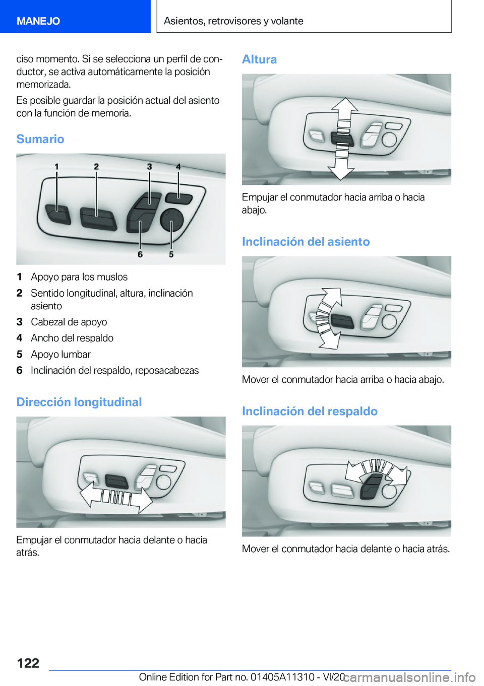 BMW 5 SERIES 2021  Manuales de Empleo (in Spanish) �c�i�s�o��m�o�m�e�n�t�o�.��S�i��s�e��s�e�l�e�c�c�i�o�n�a��u�n��p�e�r�f�i�l��d�e��c�o�nª
�d�u�c�t�o�r�,��s�e��a�c�t�i�v�a��a�u�t�o�m�