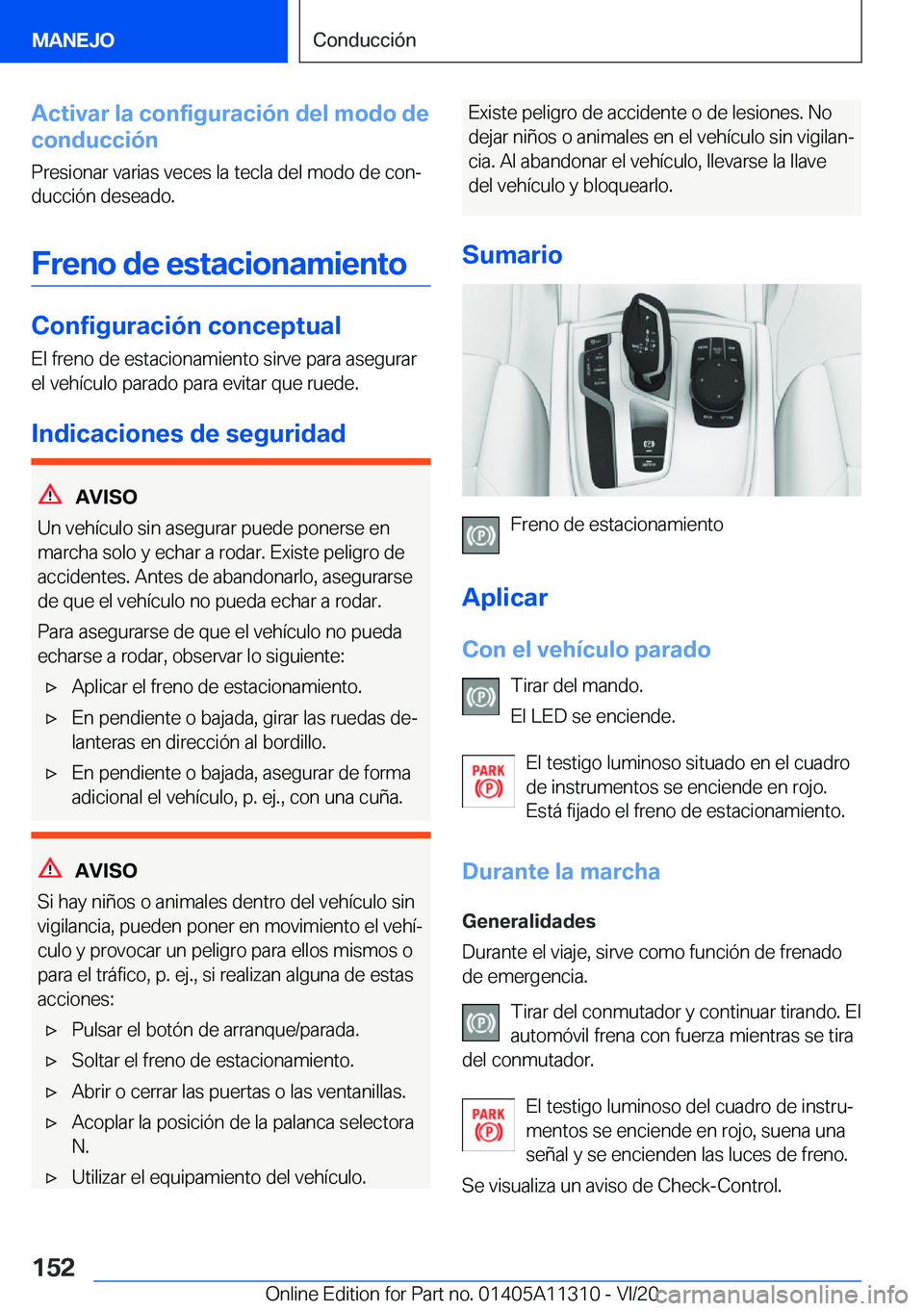 BMW 5 SERIES 2021  Manuales de Empleo (in Spanish) �A�c�t�i�v�a�r��l�a��c�o�n�f�i�g�u�r�a�c�i�