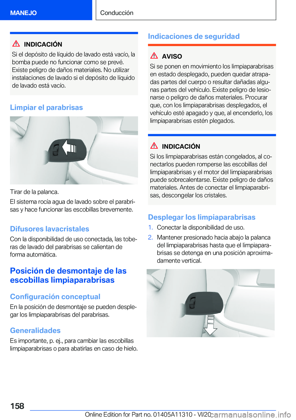 BMW 5 SERIES 2021  Manuales de Empleo (in Spanish) �I�N�D�I�C�A�C�I�