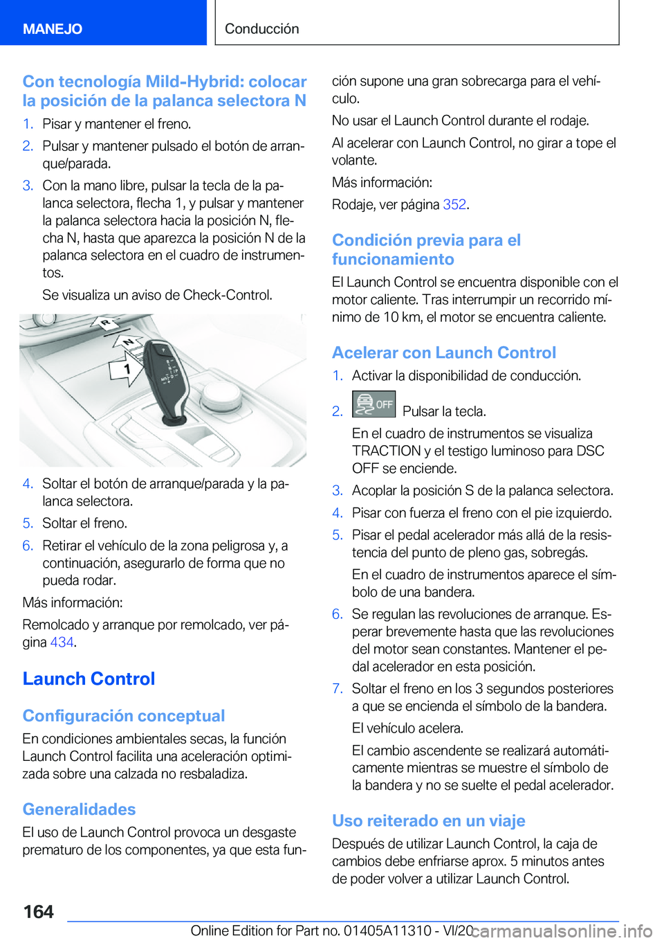 BMW 5 SERIES 2021  Manuales de Empleo (in Spanish) �C�o�n��t�e�c�n�o�l�o�g�