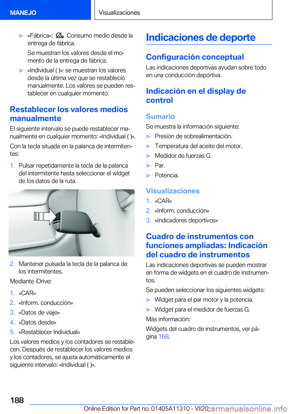 BMW 5 SERIES 2021  Manuales de Empleo (in Spanish) x�«�F�