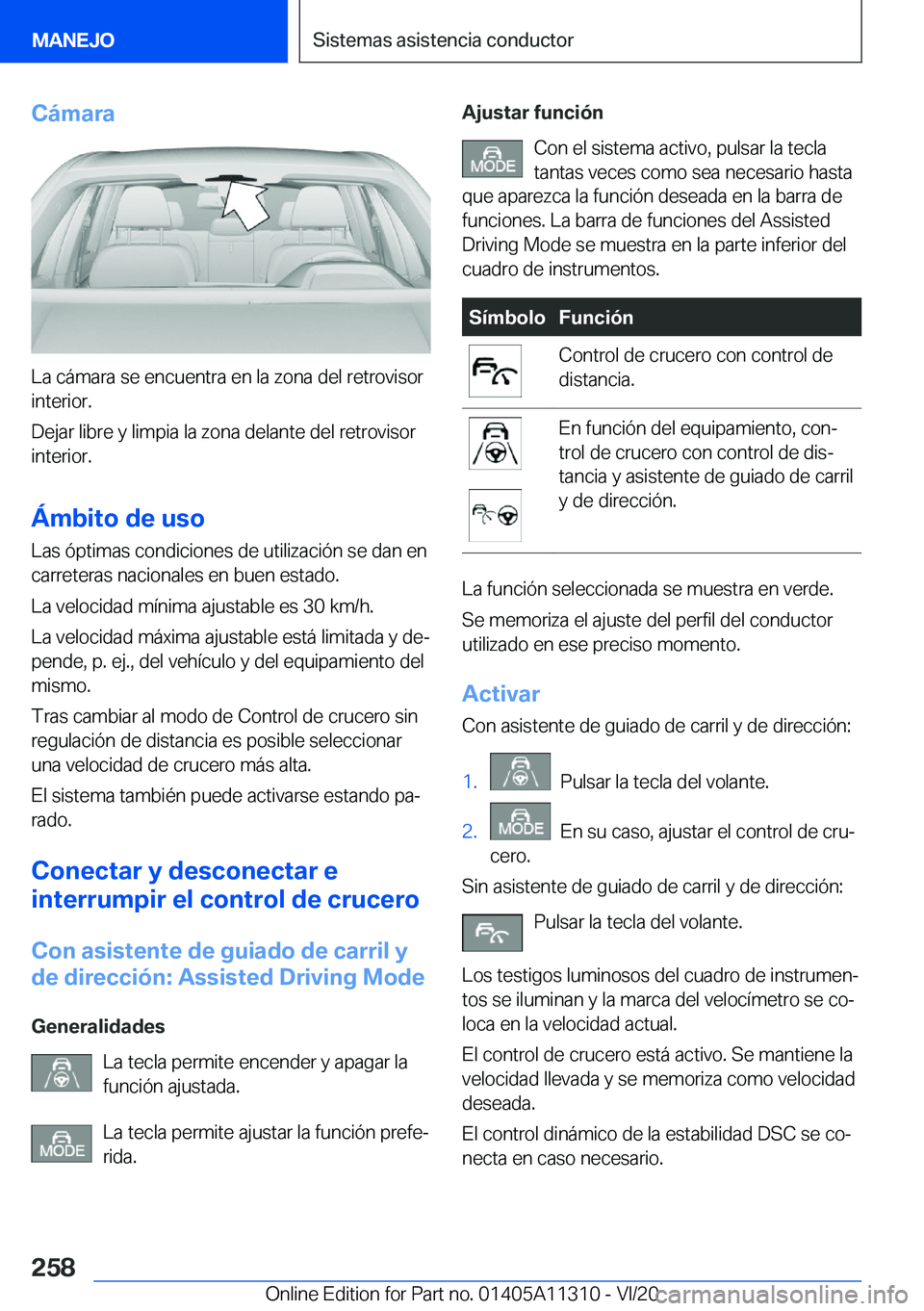 BMW 5 SERIES 2021  Manuales de Empleo (in Spanish) �C�
