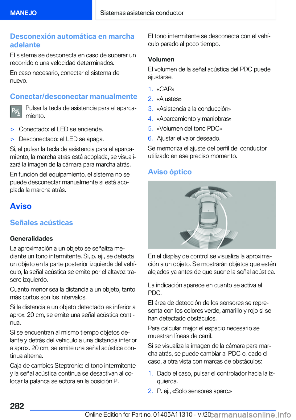 BMW 5 SERIES 2021  Manuales de Empleo (in Spanish) �D�e�s�c�o�n�e�x�i�