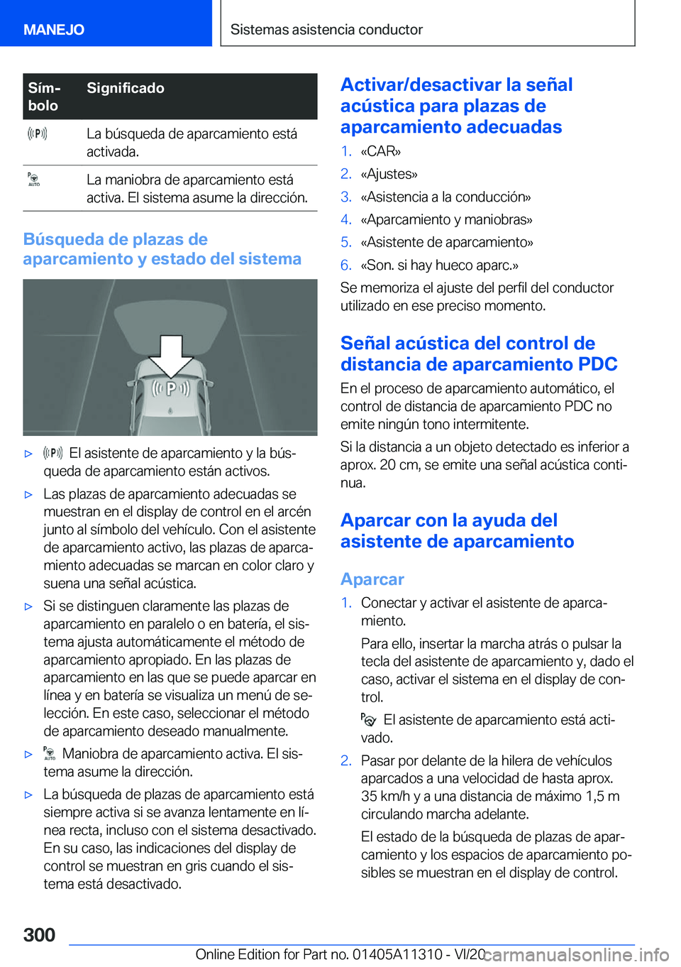 BMW 5 SERIES 2021  Manuales de Empleo (in Spanish) �S�