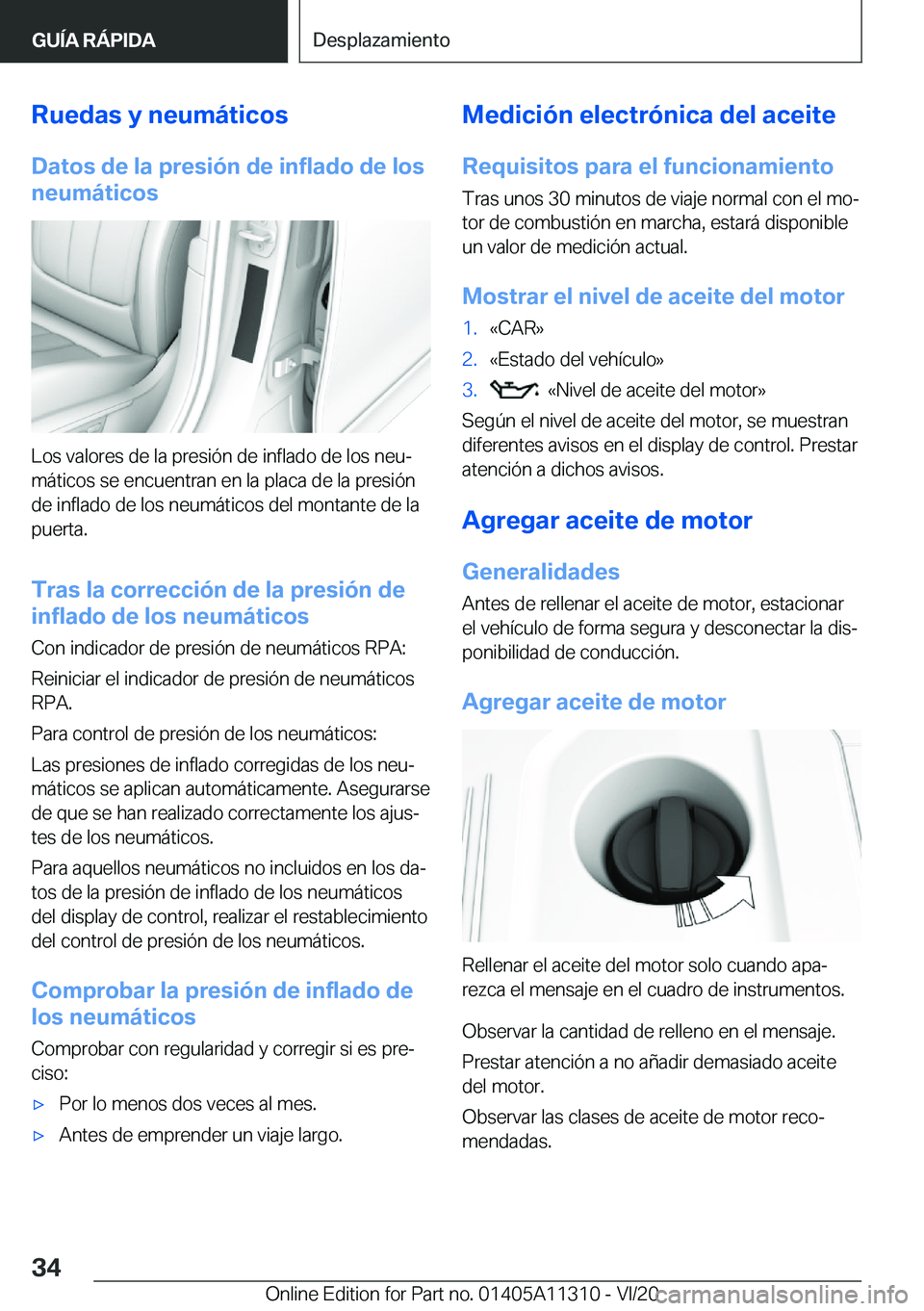 BMW 5 SERIES 2021  Manuales de Empleo (in Spanish) �R�u�e�d�a�s��y��n�e�u�m�