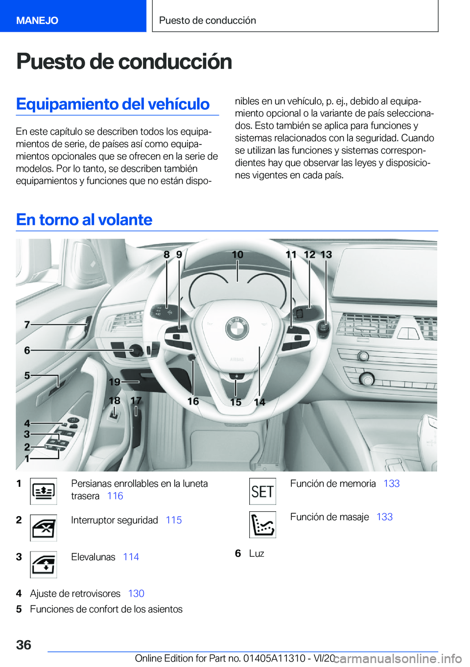 BMW 5 SERIES 2021  Manuales de Empleo (in Spanish) �P�u�e�s�t�o��d�e��c�o�n�d�u�c�c�i�