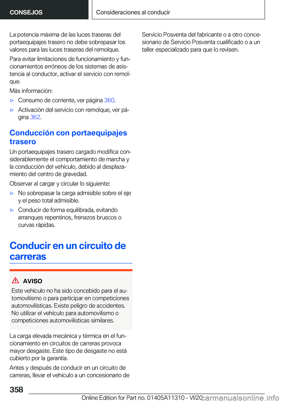 BMW 5 SERIES 2021  Manuales de Empleo (in Spanish) �L�a��p�o�t�e�n�c�i�a��m�