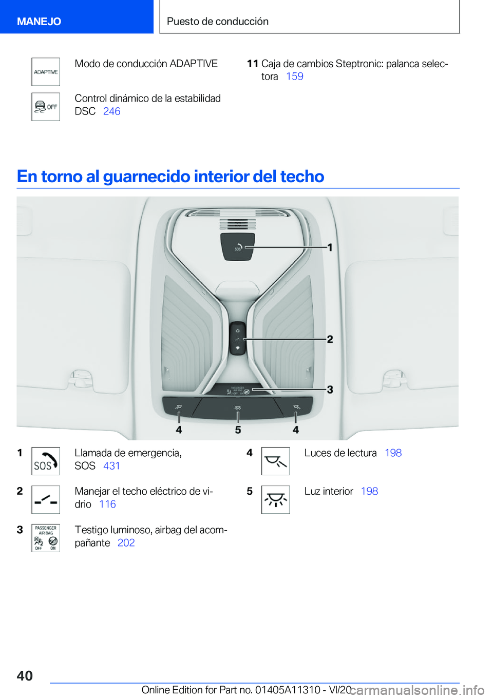 BMW 5 SERIES 2021  Manuales de Empleo (in Spanish) �M�o�d�o��d�e��c�o�n�d�u�c�c�i�