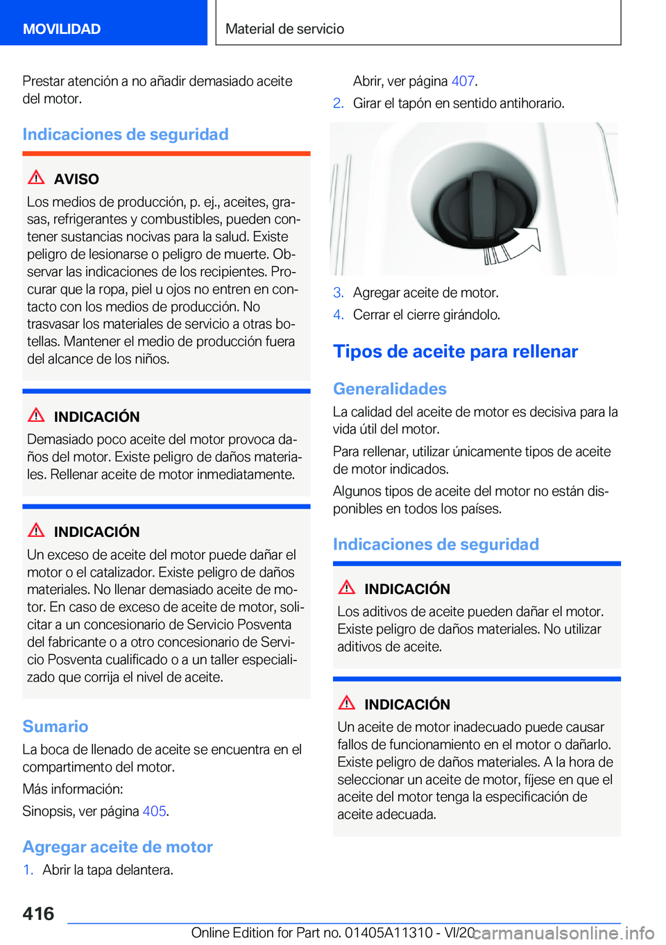BMW 5 SERIES 2021  Manuales de Empleo (in Spanish) �P�r�e�s�t�a�r��a�t�e�n�c�i�
