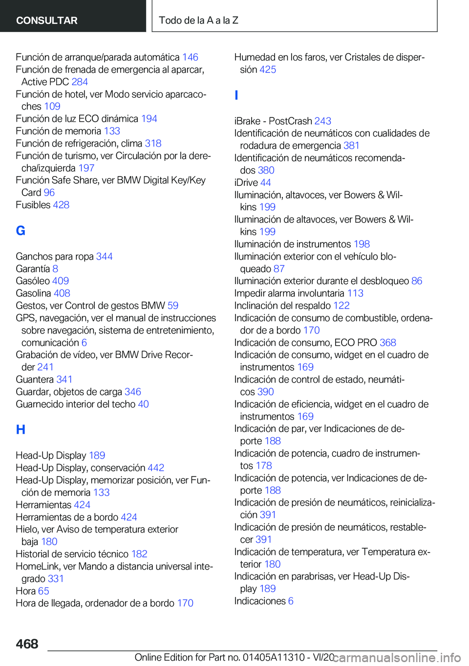 BMW 5 SERIES 2021  Manuales de Empleo (in Spanish) �F�u�n�c�i�