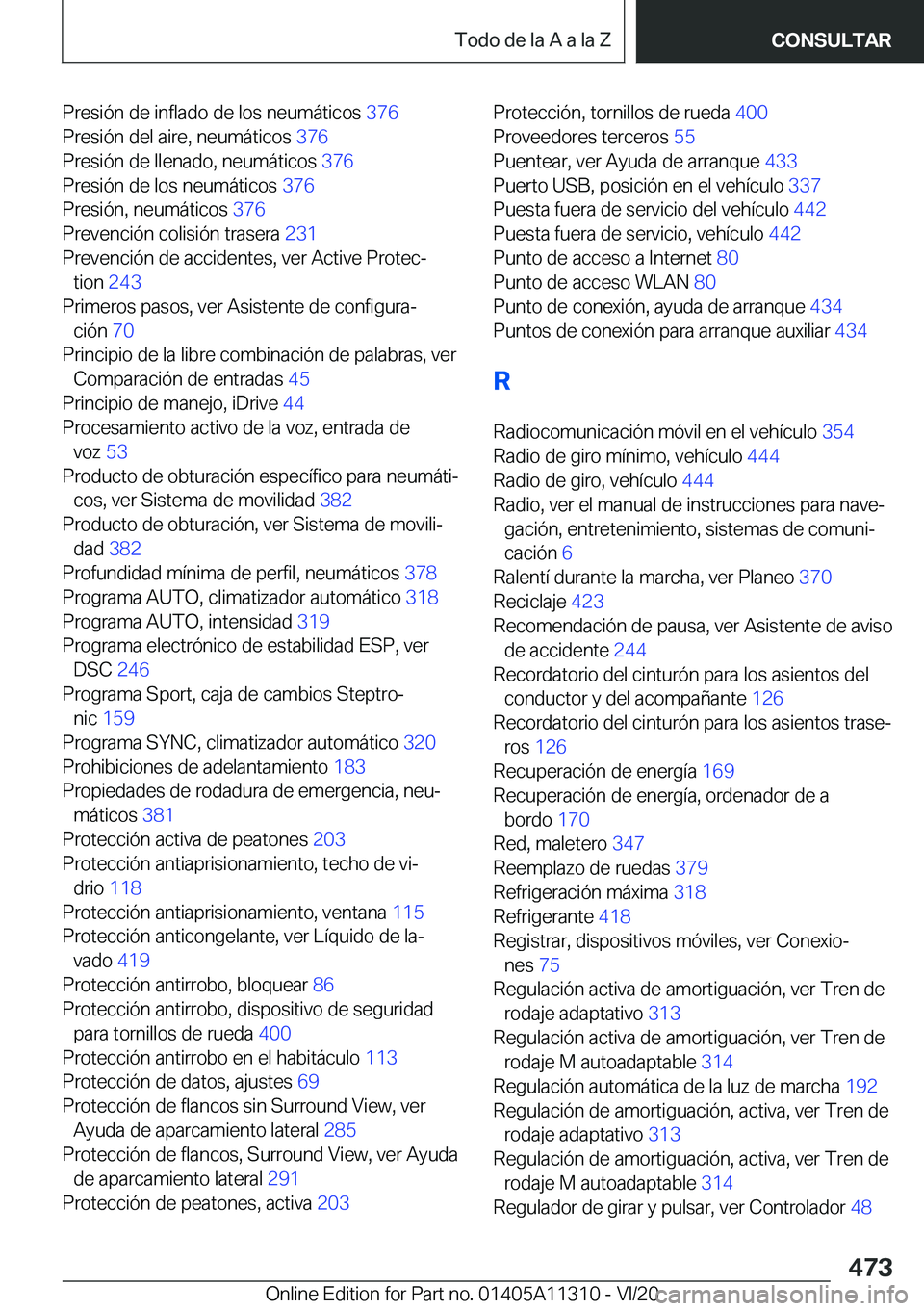 BMW 5 SERIES 2021  Manuales de Empleo (in Spanish) �P�r�e�s�i�