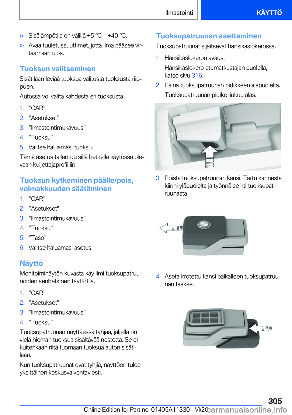 BMW 5 SERIES 2021  Omistajan Käsikirja (in Finnish) 'x�S�i�s�