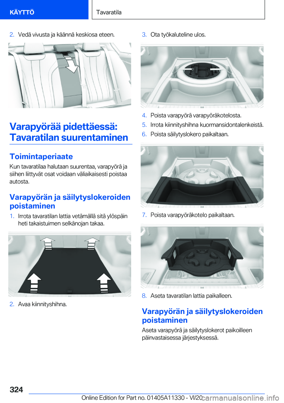 BMW 5 SERIES 2021  Omistajan Käsikirja (in Finnish) �2�.�V�e�d�