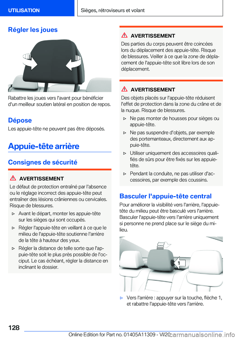 BMW 5 SERIES 2021  Notices Demploi (in French) �R�é�g�l�e�r��l�e�s��j�o�u�e�s
�R�a�b�a�t�t�r�e��l�e�s��j�o�u�e�s��v�e�r�s��l�'�a�v�a�n�t��p�o�u�r��b�é�n�é�f�i�c�i�e�r
�d�'�u�n��m�e�i�l�l�e�u�r��s�o�u�t�i�e�n��l�a�t�é�r�a�l�