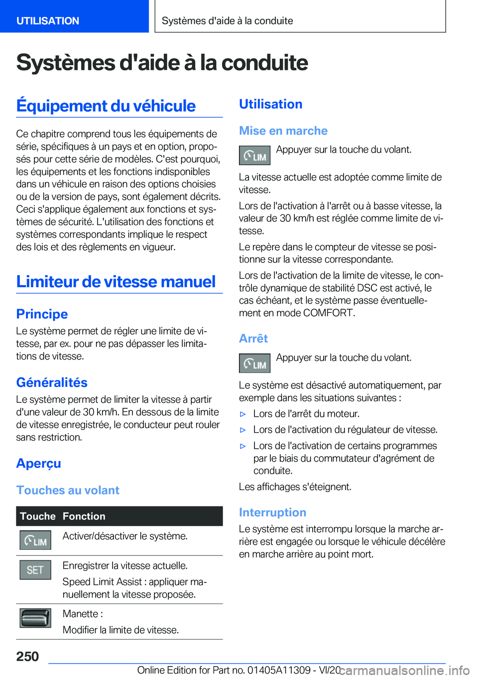 BMW 5 SERIES 2021  Notices Demploi (in French) �S�y�s�t�è�m�e�s��d�'�a�i�d�e��