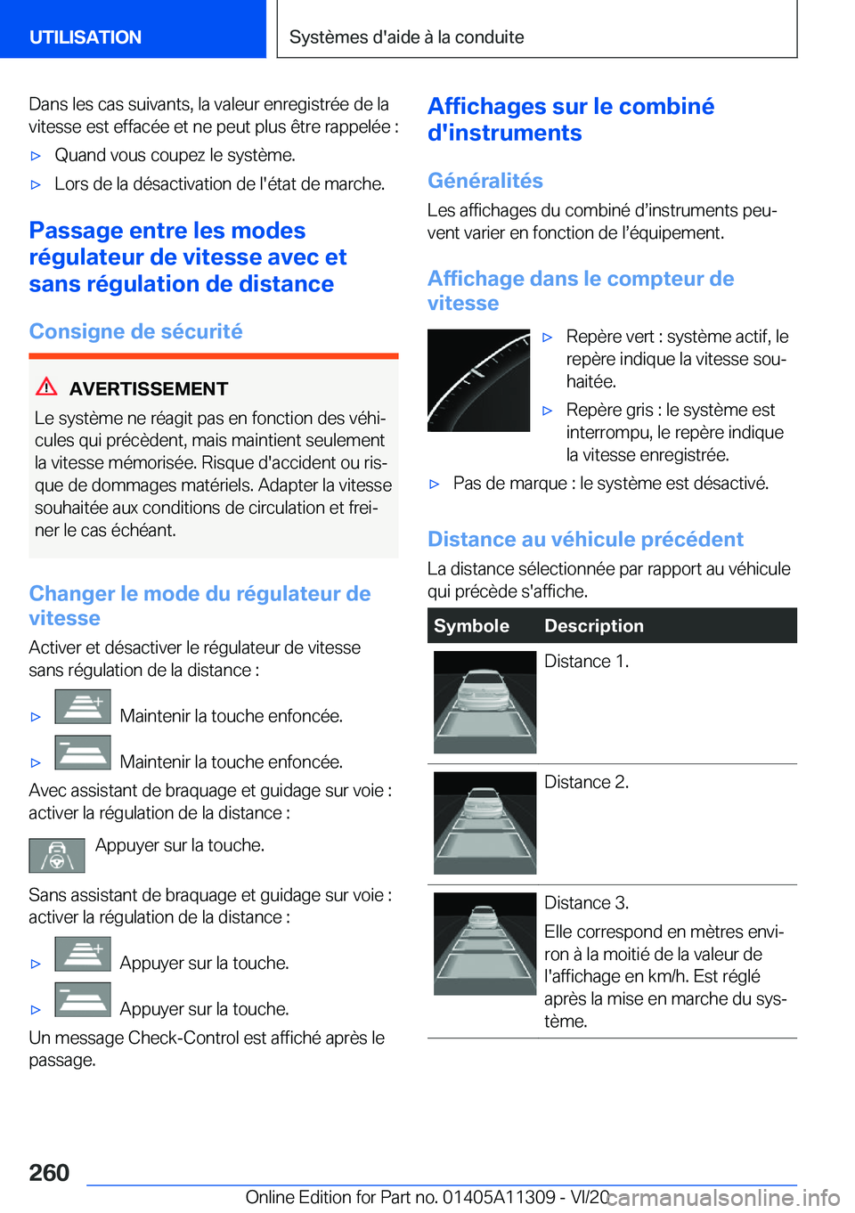 BMW 5 SERIES 2021  Notices Demploi (in French) �D�a�n�s��l�e�s��c�a�s��s�u�i�v�a�n�t�s�,��l�a��v�a�l�e�u�r��e�n�r�e�g�i�s�t�r�é�e��d�e��l�a�v�i�t�e�s�s�e��e�s�t��e�f�f�a�c�é�e��e�t��n�e��p�e�u�t��p�l�u�s��ê�t�r�e��r�a�p�p�e�l�é
