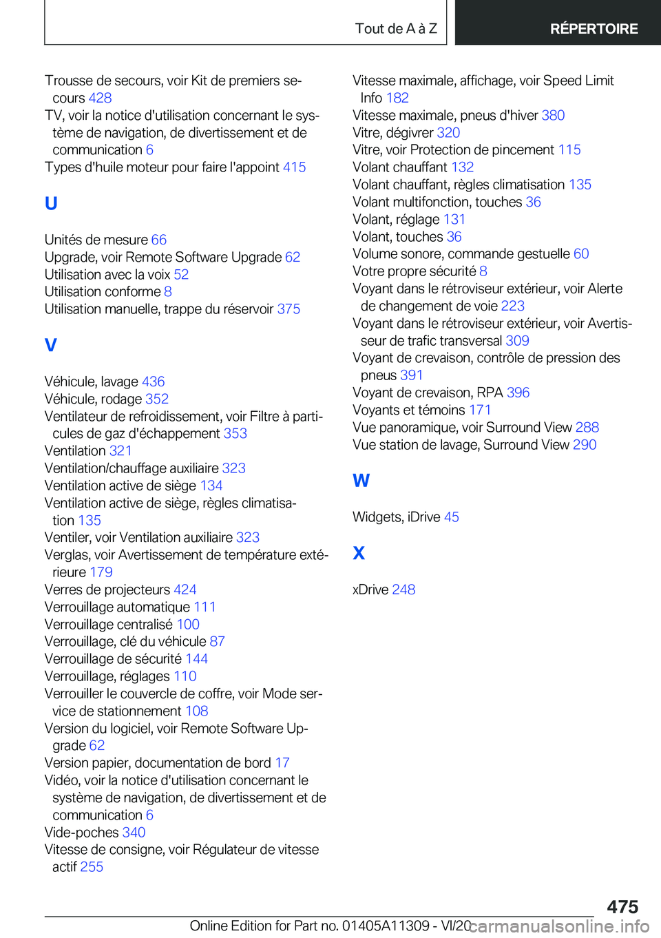 BMW 5 SERIES 2021  Notices Demploi (in French) �T�r�o�u�s�s�e��d�e��s�e�c�o�u�r�s�,��v�o�i�r��K�i�t��d�e��p�r�e�m�i�e�r�s��s�ej�c�o�u�r�s� �4�2�8�
�T�V�,��v�o�i�r��l�a��n�o�t�i�c�e��d�'�u�t�i�l�i�s�a�t�i�o�n��c�o�n�c�e�r�n�a�n�t