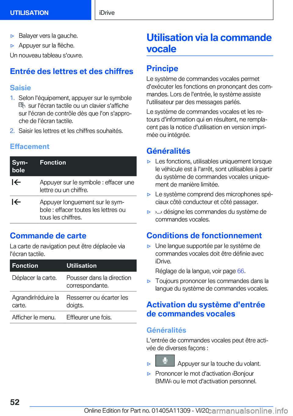 BMW 5 SERIES 2021  Notices Demploi (in French) 'x�B�a�l�a�y�e�r��v�e�r�s��l�a��g�a�u�c�h�e�.'x�A�p�p�u�y�e�r��s�u�r��l�a��f�l�è�c�h�e�.
�U�n��n�o�u�v�e�a�u��t�a�b�l�e�a�u��s�'�o�u�v�r�e�.
�E�n�t�r�é�e��d�e�s��l�e�t�t�r�e�s