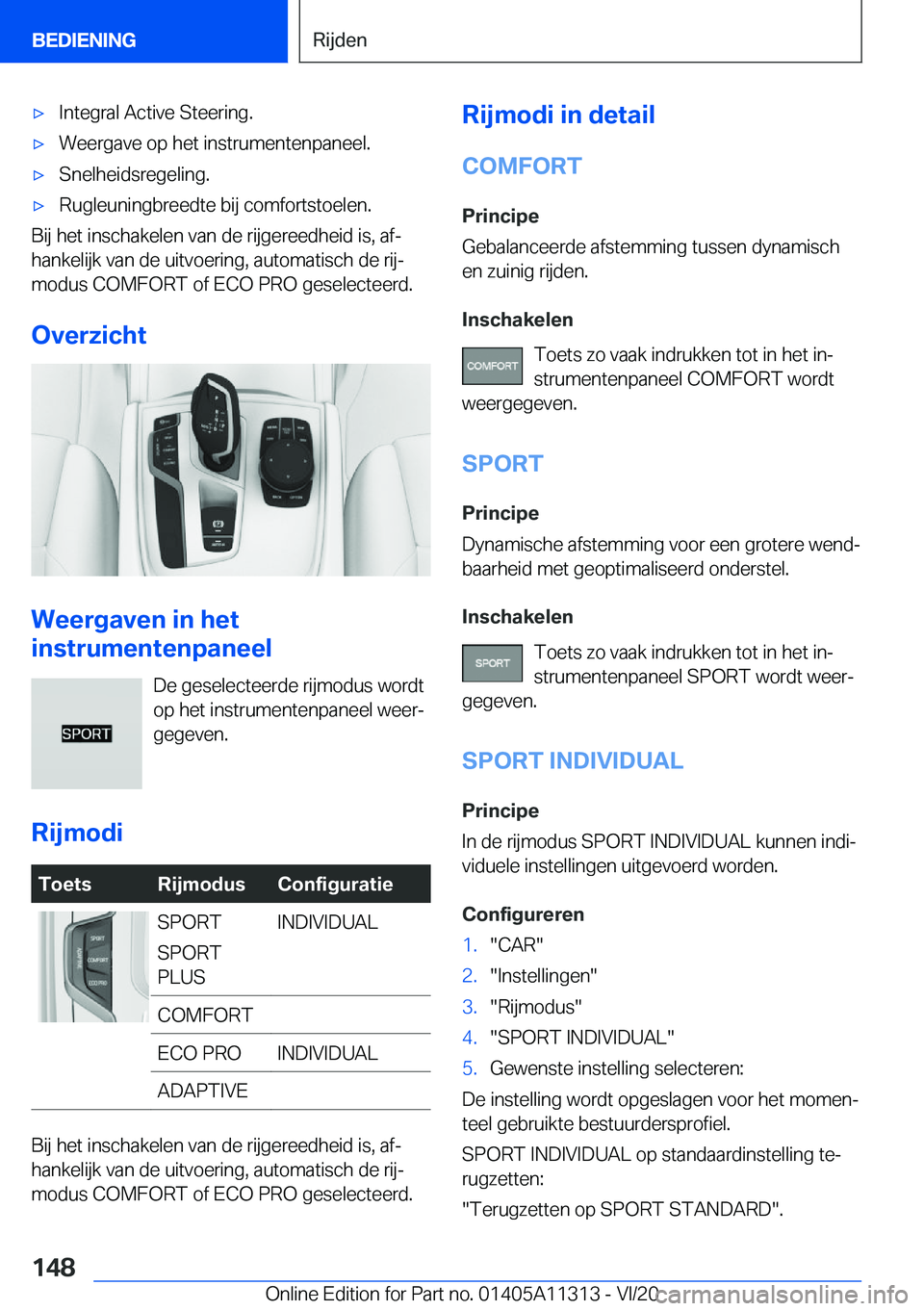BMW 5 SERIES 2021  Instructieboekjes (in Dutch) 'x�I�n�t�e�g�r�a�l��A�c�t�i�v�e��S�t�e�e�r�i�n�g�.'x�W�e�e�r�g�a�v�e��o�p��h�e�t��i�n�s�t�r�u�m�e�n�t�e�n�p�a�n�e�e�l�.'x�S�n�e�l�h�e�i�d�s�r�e�g�e�l�i�n�g�.'x�R�u�g�l�e�u�n�i�n�g