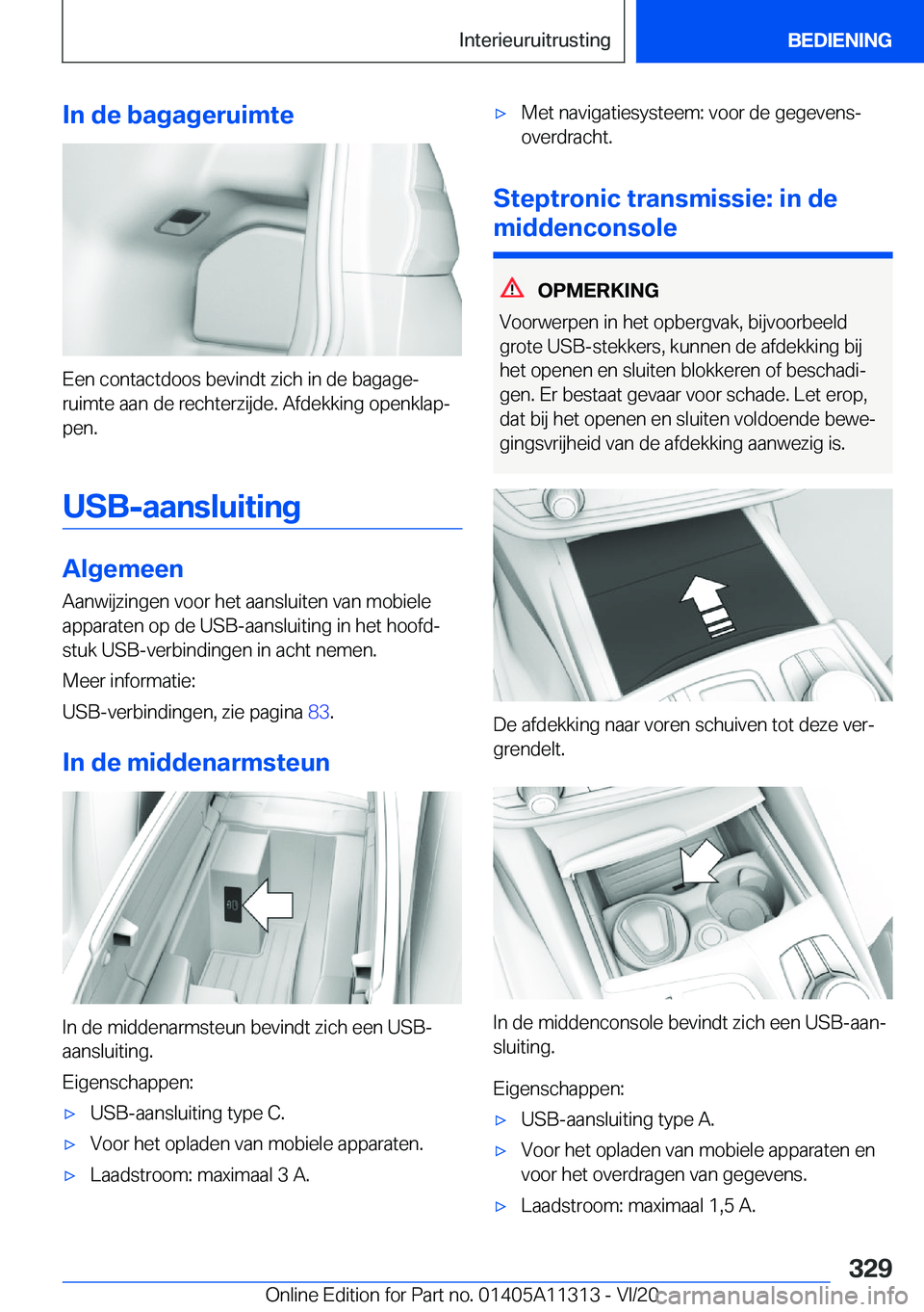 BMW 5 SERIES 2021  Instructieboekjes (in Dutch) �I�n��d�e��b�a�g�a�g�e�r�u�i�m�t�e
�E�e�n��c�o�n�t�a�c�t�d�o�o�s��b�e�v�i�n�d�t��z�i�c�h��i�n��d�e��b�a�g�a�g�ej�r�u�i�m�t�e��a�a�n��d�e��r�e�c�h�t�e�r�z�i�j�d�e�.��A�f�d�e�k�k�i�n�g��o�