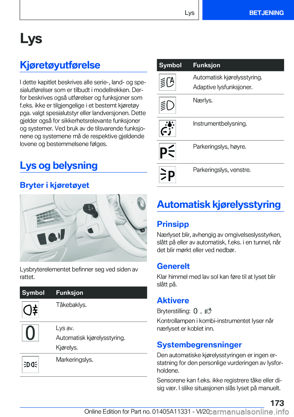BMW 5 SERIES 2021  InstruksjonsbØker (in Norwegian) �L�y�s�K�j�