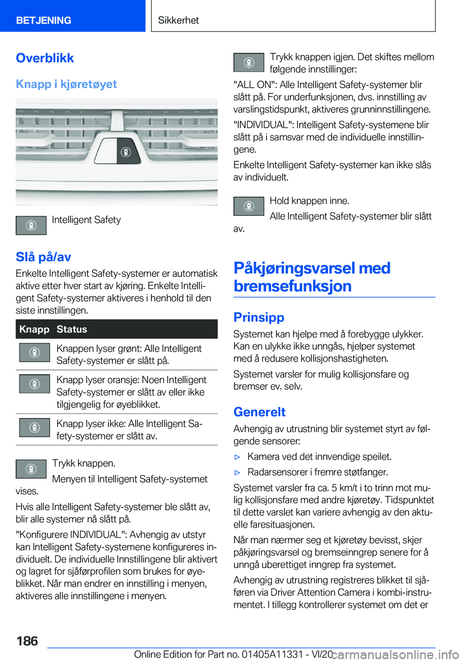 BMW 5 SERIES 2021  InstruksjonsbØker (in Norwegian) �O�v�e�r�b�l�i�k�k�K�n�a�p�p��i��k�j�