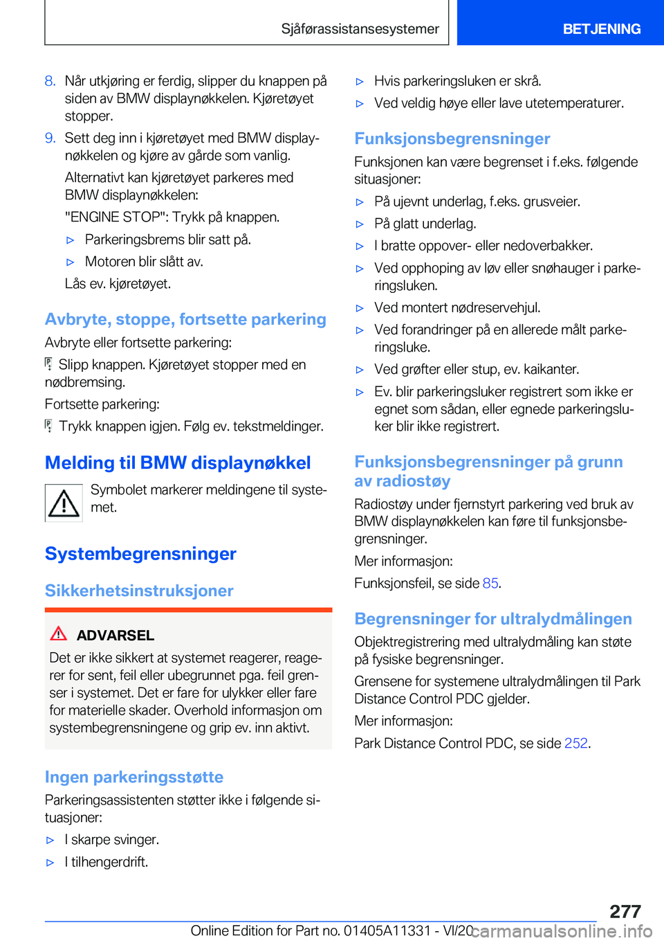 BMW 5 SERIES 2021  InstruksjonsbØker (in Norwegian) �8�.�N�å�r��u�t�k�j�