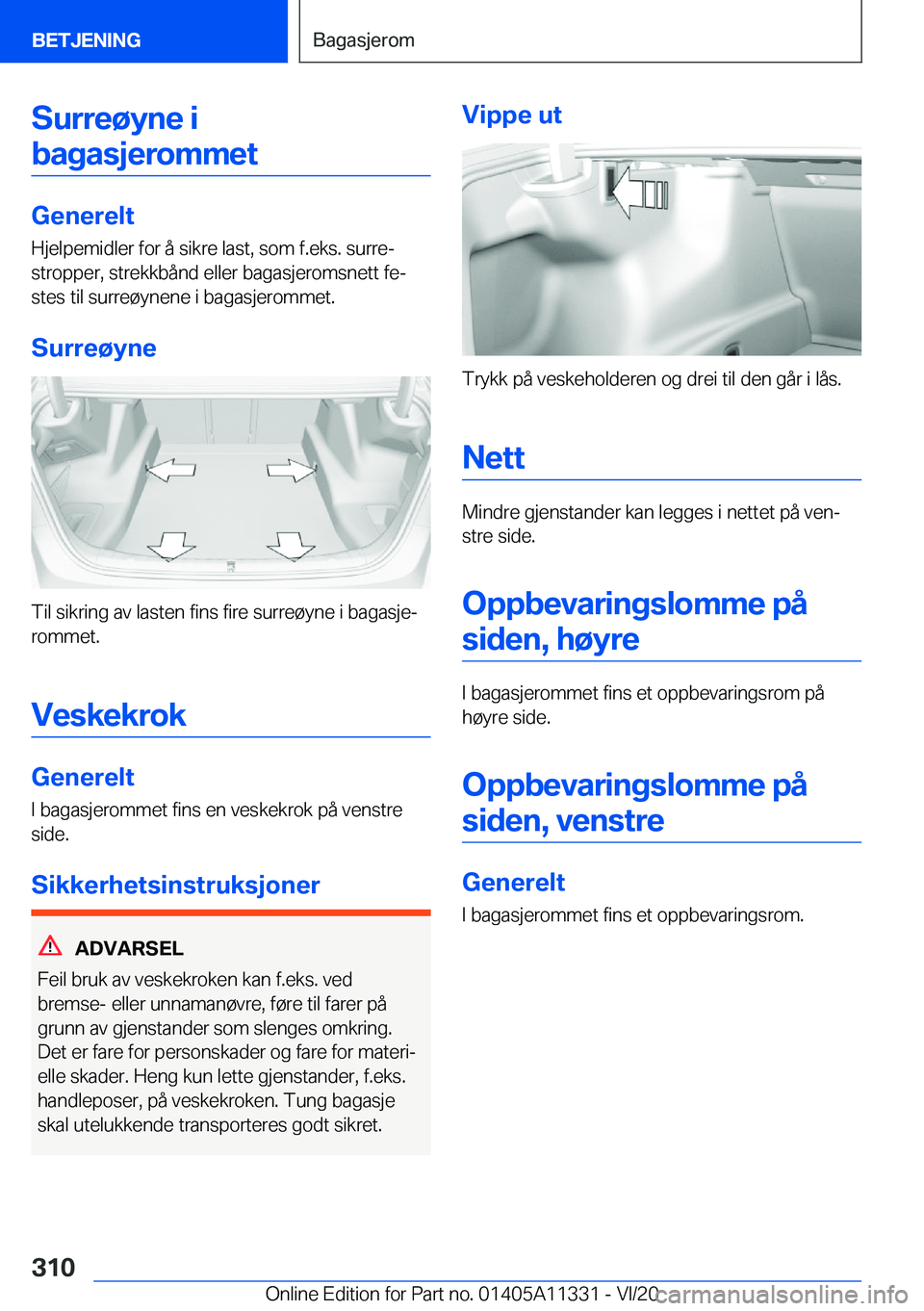 BMW 5 SERIES 2021  InstruksjonsbØker (in Norwegian) �S�u�r�r�e�