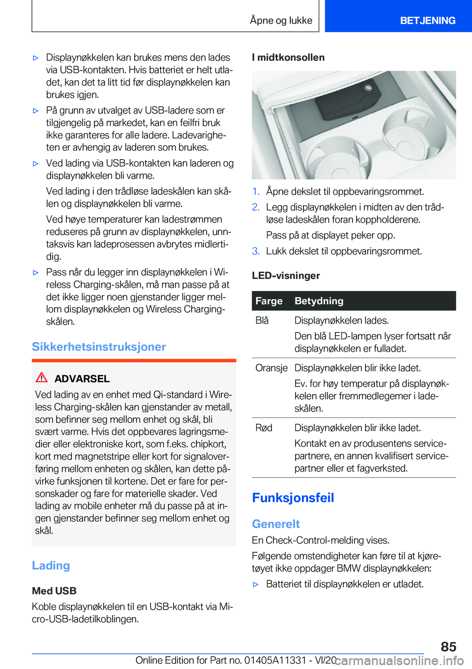 BMW 5 SERIES 2021  InstruksjonsbØker (in Norwegian) 'x�D�i�s�p�l�a�y�n�