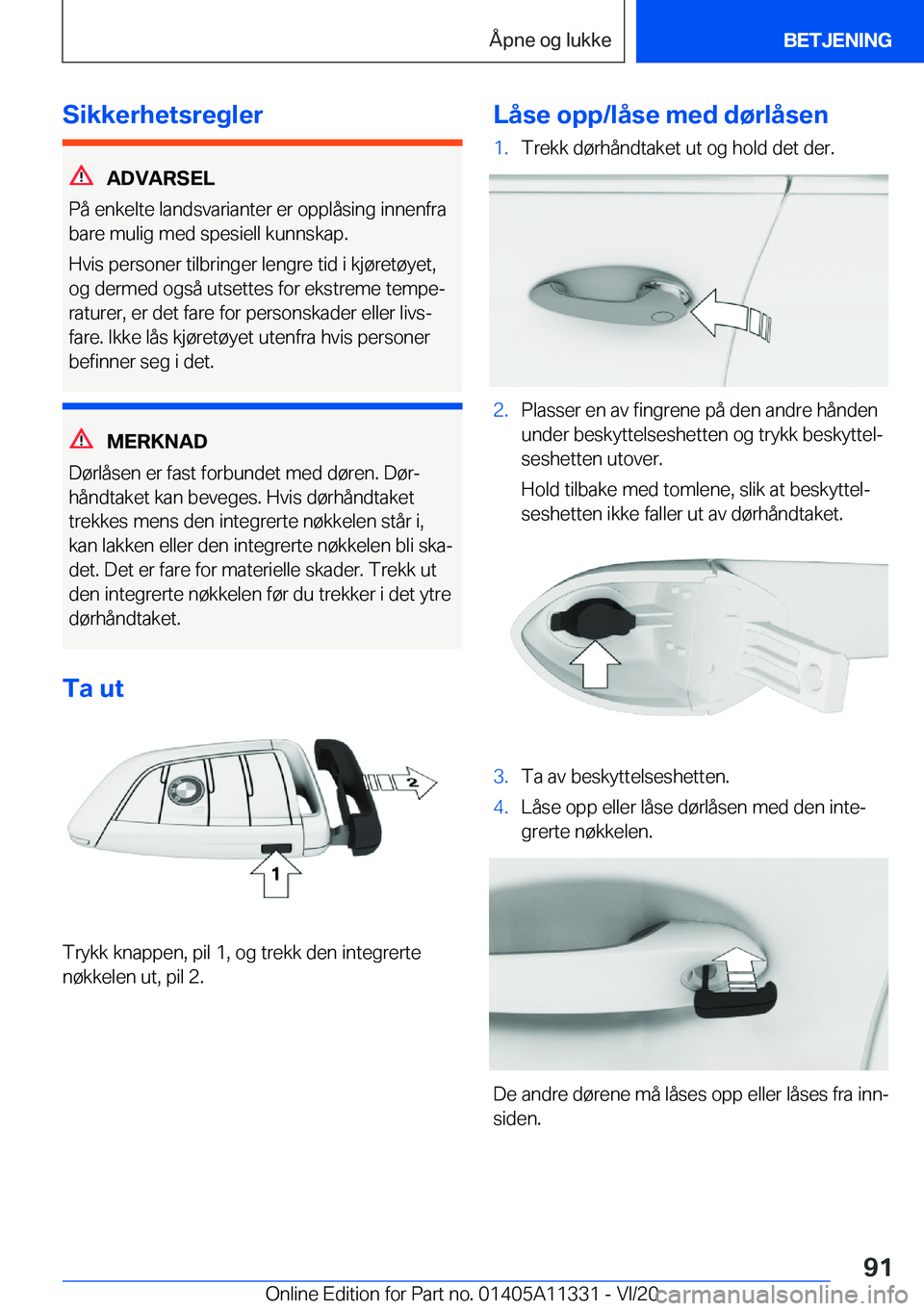 BMW 5 SERIES 2021  InstruksjonsbØker (in Norwegian) �S�i�k�k�e�r�h�e�t�s�r�e�g�l�e�r
�A�D�V�A�R�S�E�L
�P�å��e�n�k�e�l�t�e��l�a�n�d�s�v�a�r�i�a�n�t�e�r��e�r��o�p�p�l�å�s�i�n�g��i�n�n�e�n�f�r�a
�b�a�r�e��m�u�l�i�g��m�e�d��s�p�e�s�i�e�l�l��k�u�