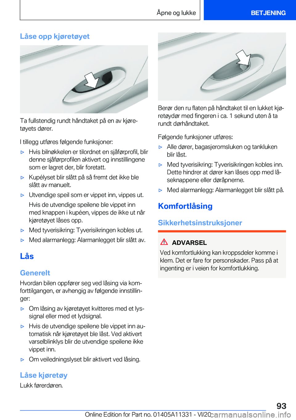 BMW 5 SERIES 2021  InstruksjonsbØker (in Norwegian) �L�å�s�e��o�p�p��k�j�