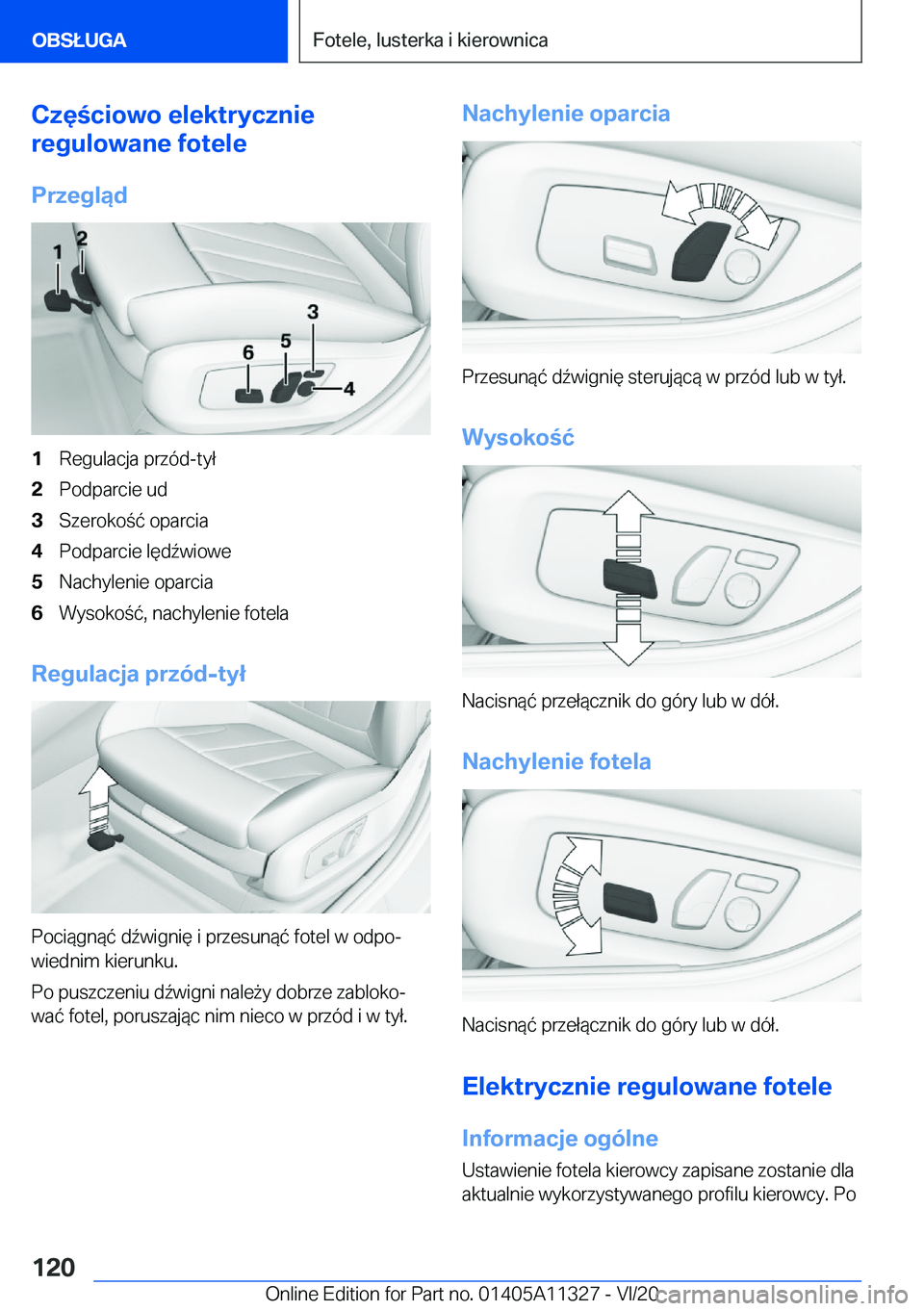 BMW 5 SERIES 2021  Instrukcja obsługi (in Polish) �C�z�