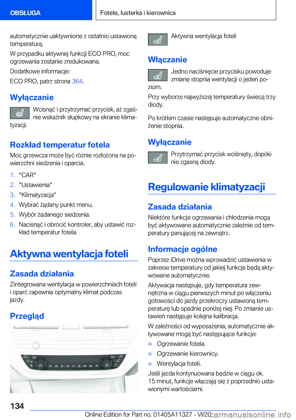 BMW 5 SERIES 2021  Instrukcja obsługi (in Polish) �a�u�t�o�m�a�t�y�c�z�n�i�e��u�a�k�t�y�w�n�i�o�n�e��z��o�s�t�a�t�n�i�o��u�s�t�a�w�i�o�n�