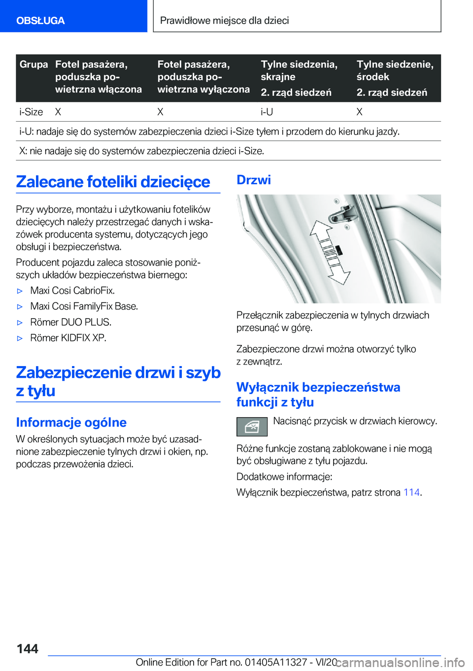 BMW 5 SERIES 2021  Instrukcja obsługi (in Polish) �G�r�u�p�a�F�o�t�e�l��p�a�s�a9�e�r�a�,
�p�o�d�u�s�z�k�a��p�oj
�w�i�e�t�r�z�n�a��w�ł�ą�c�z�o�n�a�F�o�t�e�l��p�a�s�a9�e�r�a�,
�p�o�d�u�s�z�k�a��p�oj
�w�i�e�t�r�z�n�a��w�y�ł�ą�c�z�o�n�a�T�y