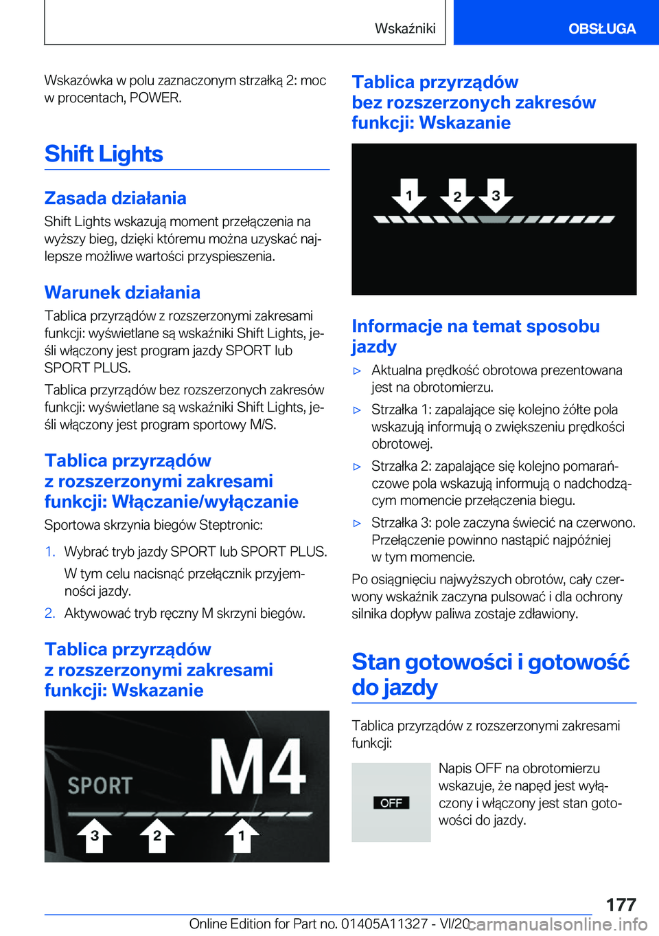 BMW 5 SERIES 2021  Instrukcja obsługi (in Polish) �W�s�k�a�z�