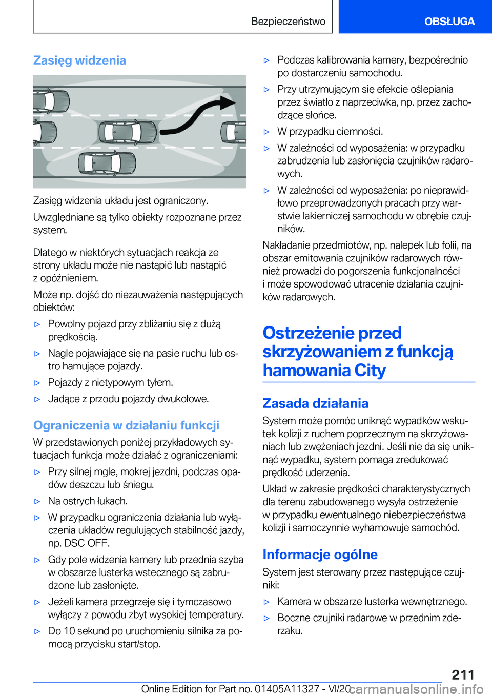 BMW 5 SERIES 2021  Instrukcja obsługi (in Polish) �Z�a�s�i�