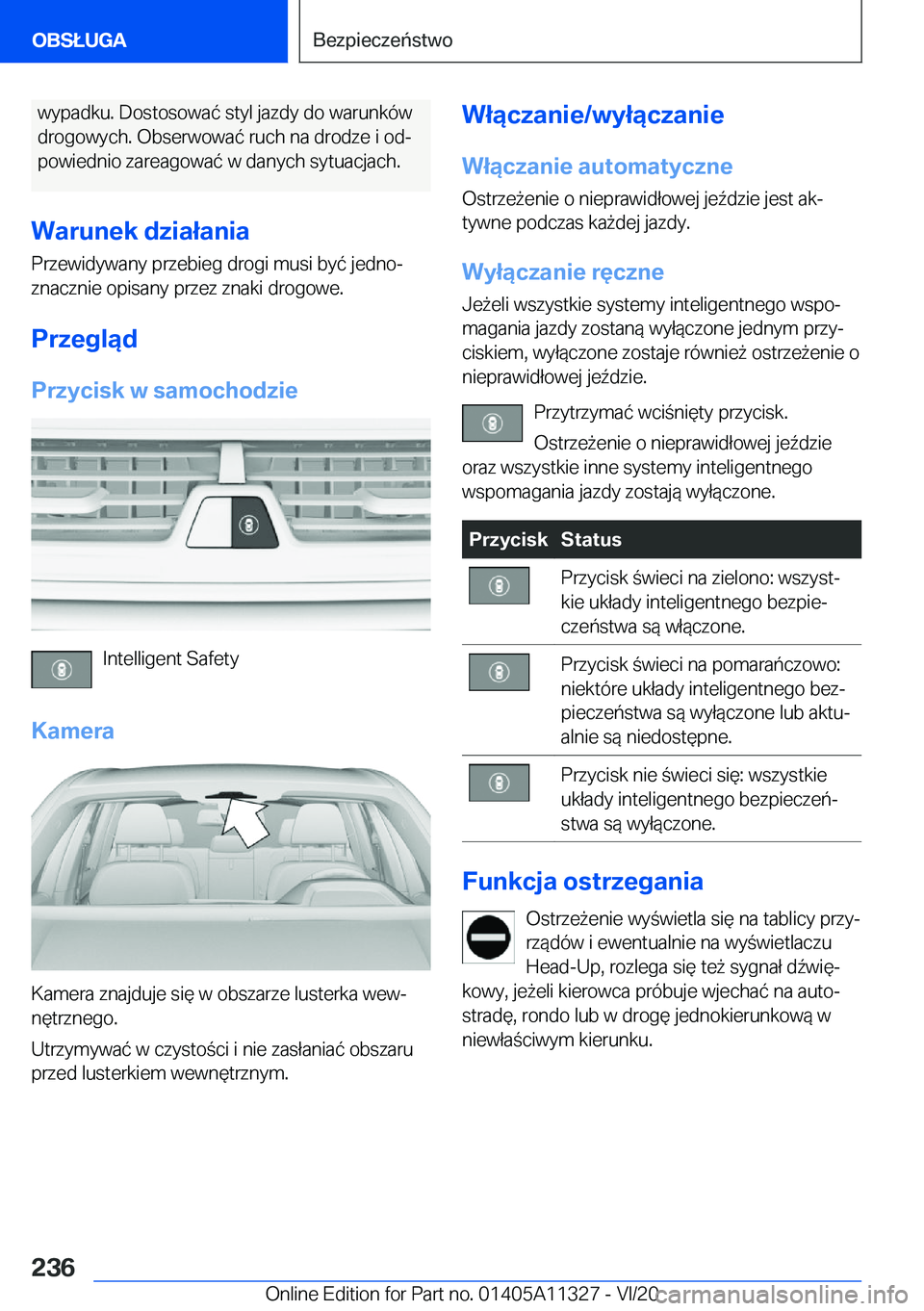 BMW 5 SERIES 2021  Instrukcja obsługi (in Polish) �w�y�p�a�d�k�u�.��D�o�s�t�o�s�o�w�a�