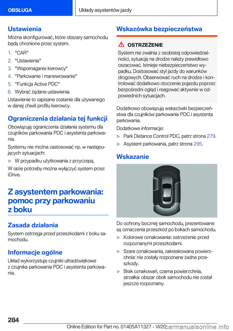 BMW 5 SERIES 2021  Instrukcja obsługi (in Polish) �U�s�t�a�w�i�e�n�i�a�M�o9�n�a��s�k�o�n�f�i�g�u�r�o�w�a�