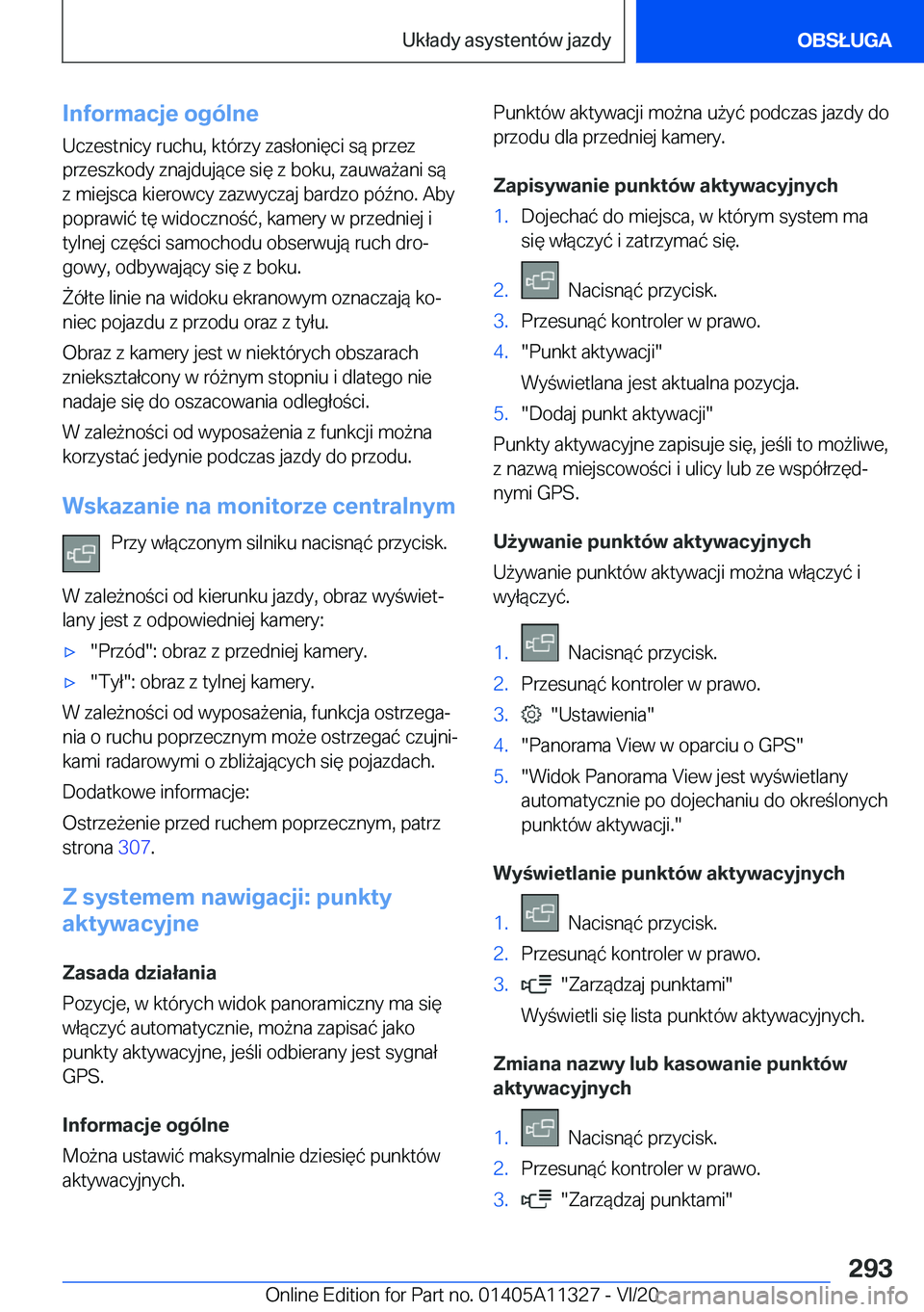 BMW 5 SERIES 2021  Instrukcja obsługi (in Polish) �I�n�f�o�r�m�a�c�j�e��o�g�