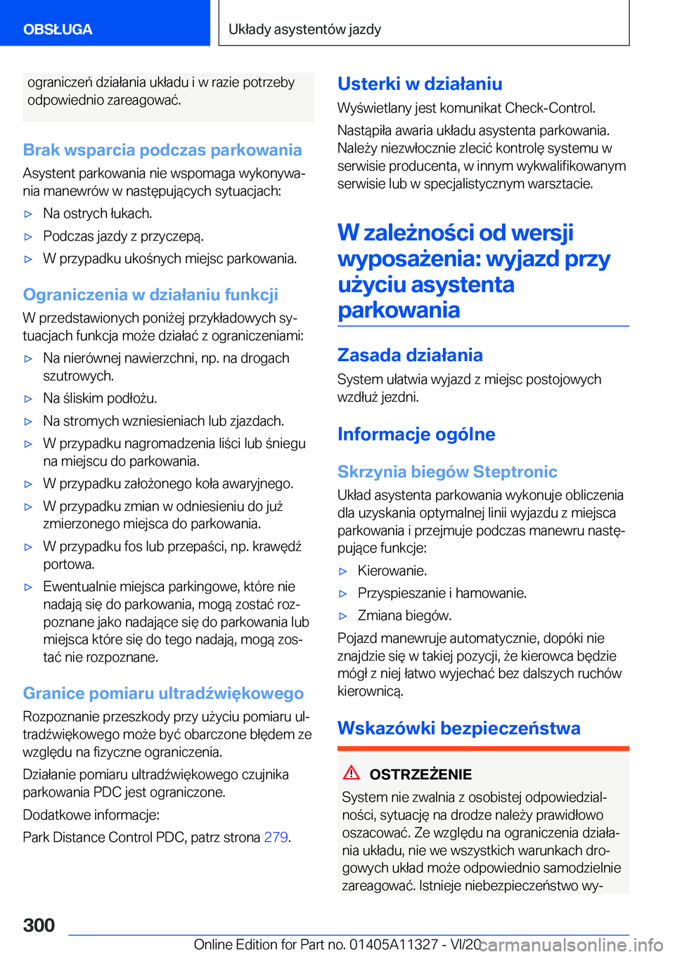 BMW 5 SERIES 2021  Instrukcja obsługi (in Polish) �o�g�r�a�n�i�c�z�e�