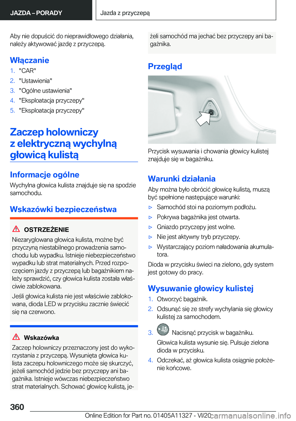 BMW 5 SERIES 2021  Instrukcja obsługi (in Polish) �A�b�y��n�i�e��d�o�p�u�c�i�